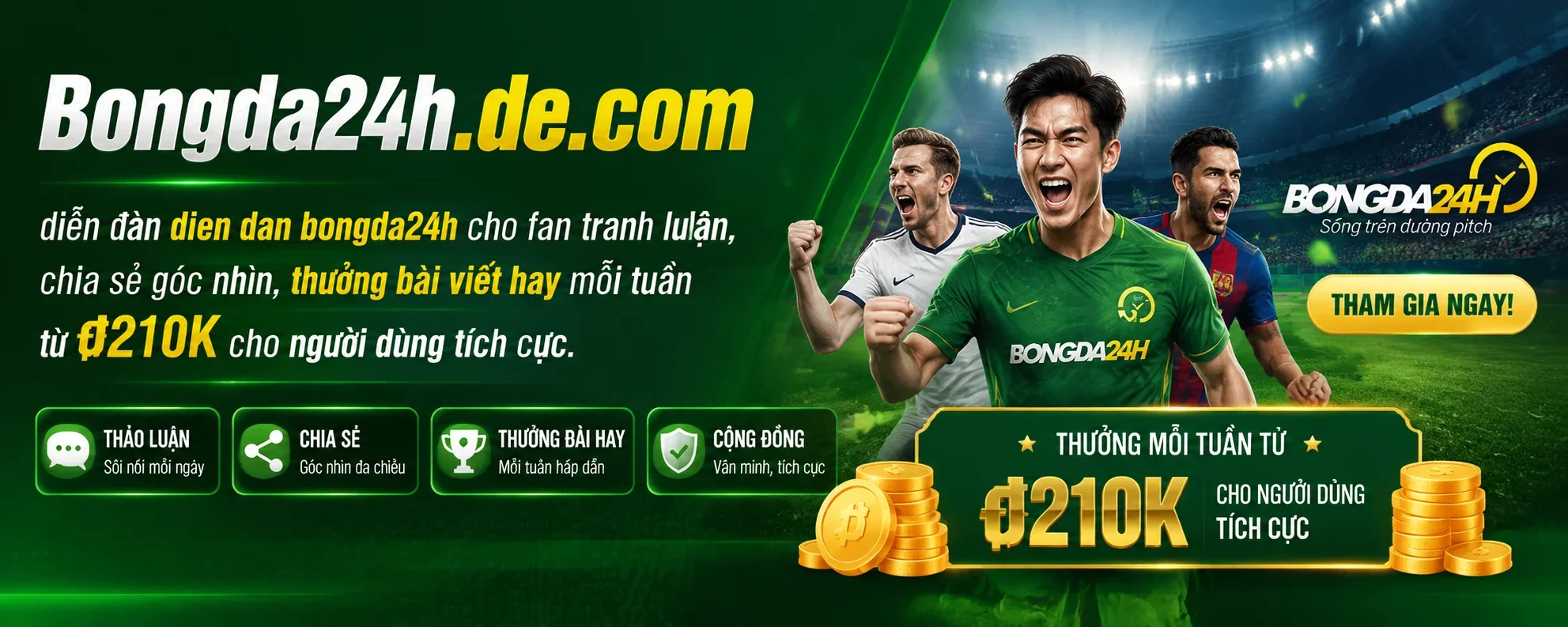Tin Nóng bóng đá trên bongda.de.com