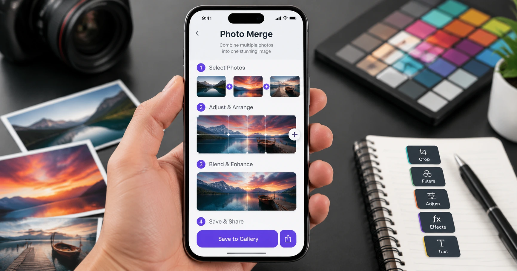 Hướng dẫn ghép nhiều ảnh thành 1 ảnh trên iPhone một cách dễ dàng và nhanh chóng - image 2